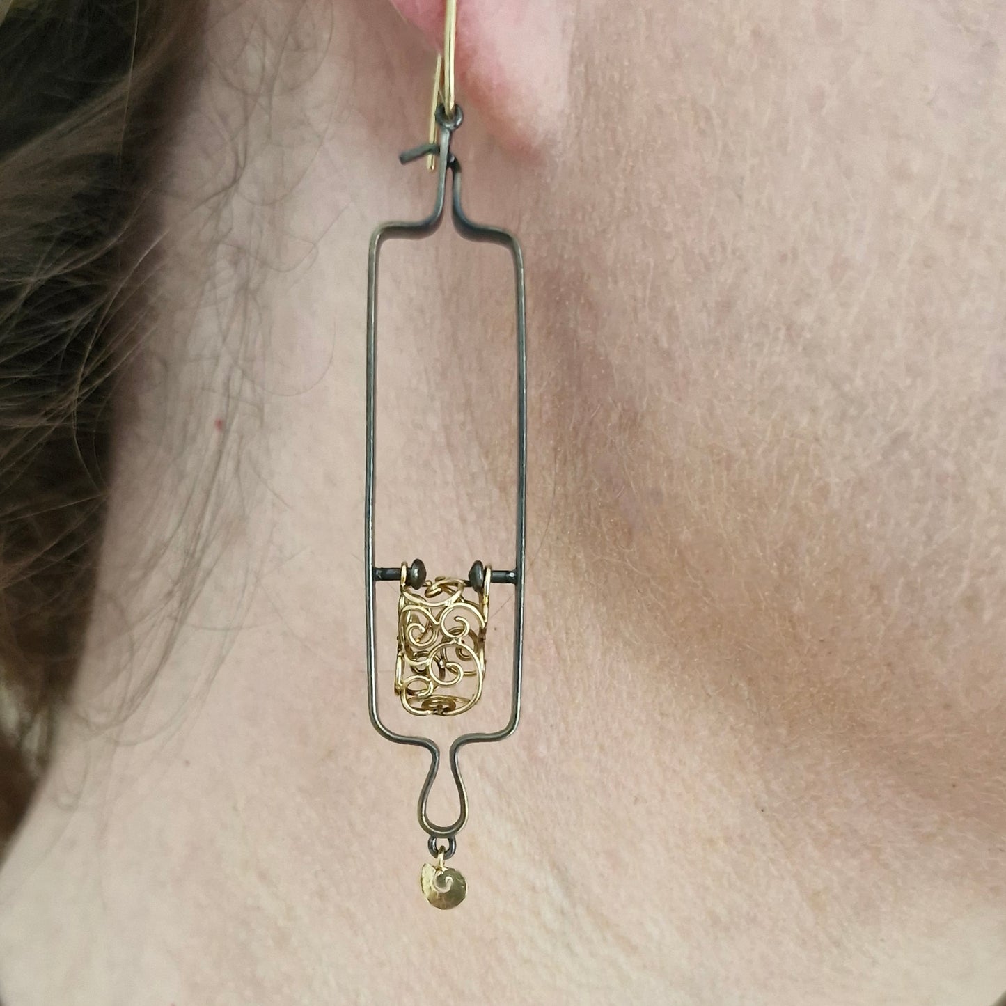 Filigree earrings