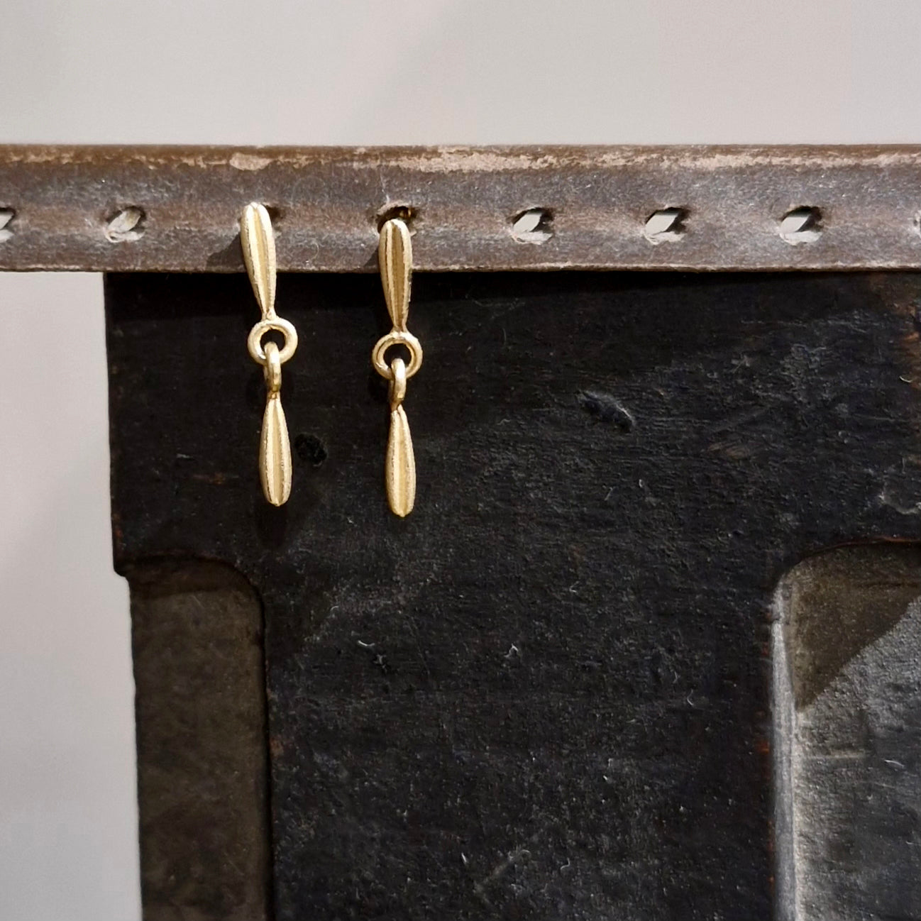 Cow parsley drop seed earrings