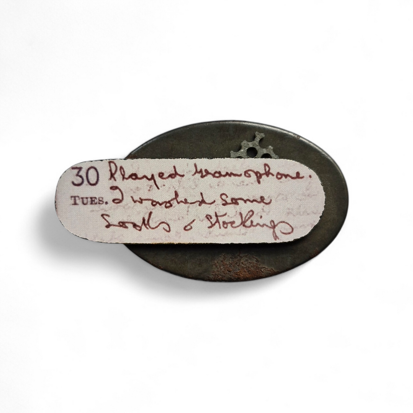 Tuesday brooch