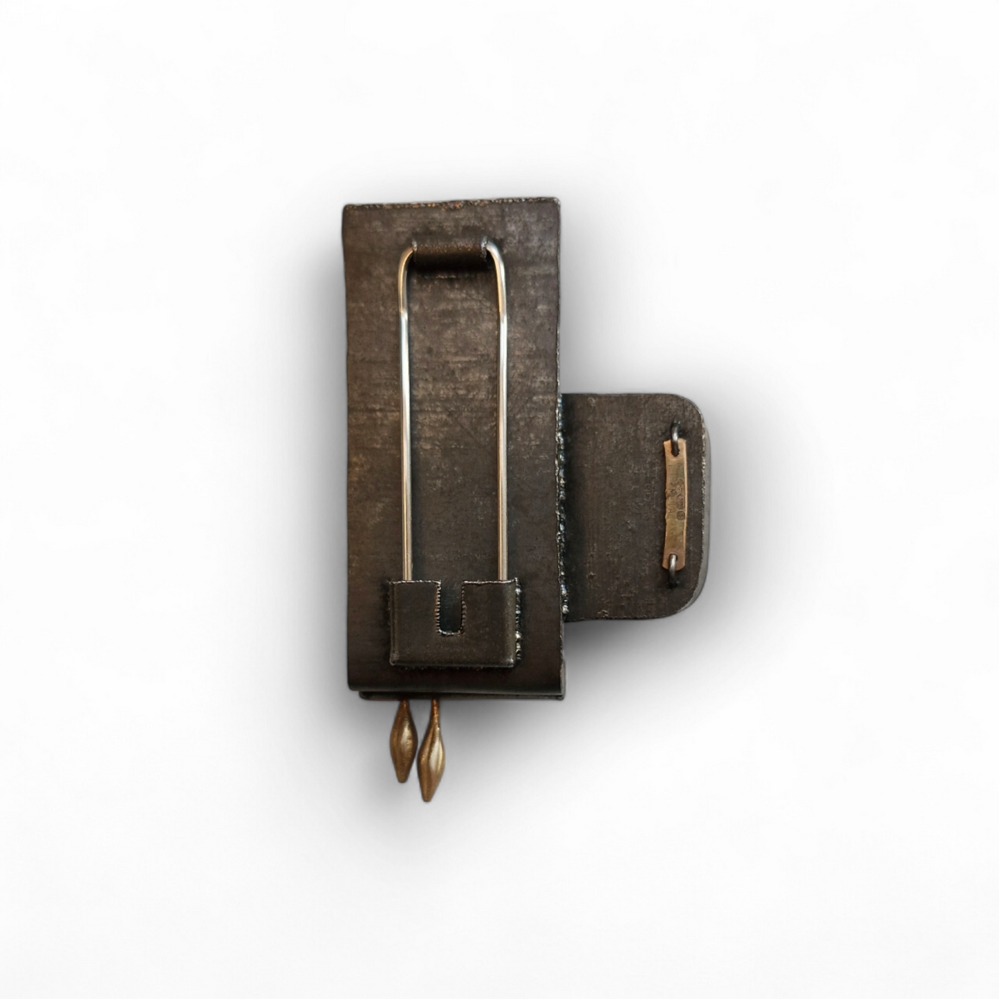 Grater brooch