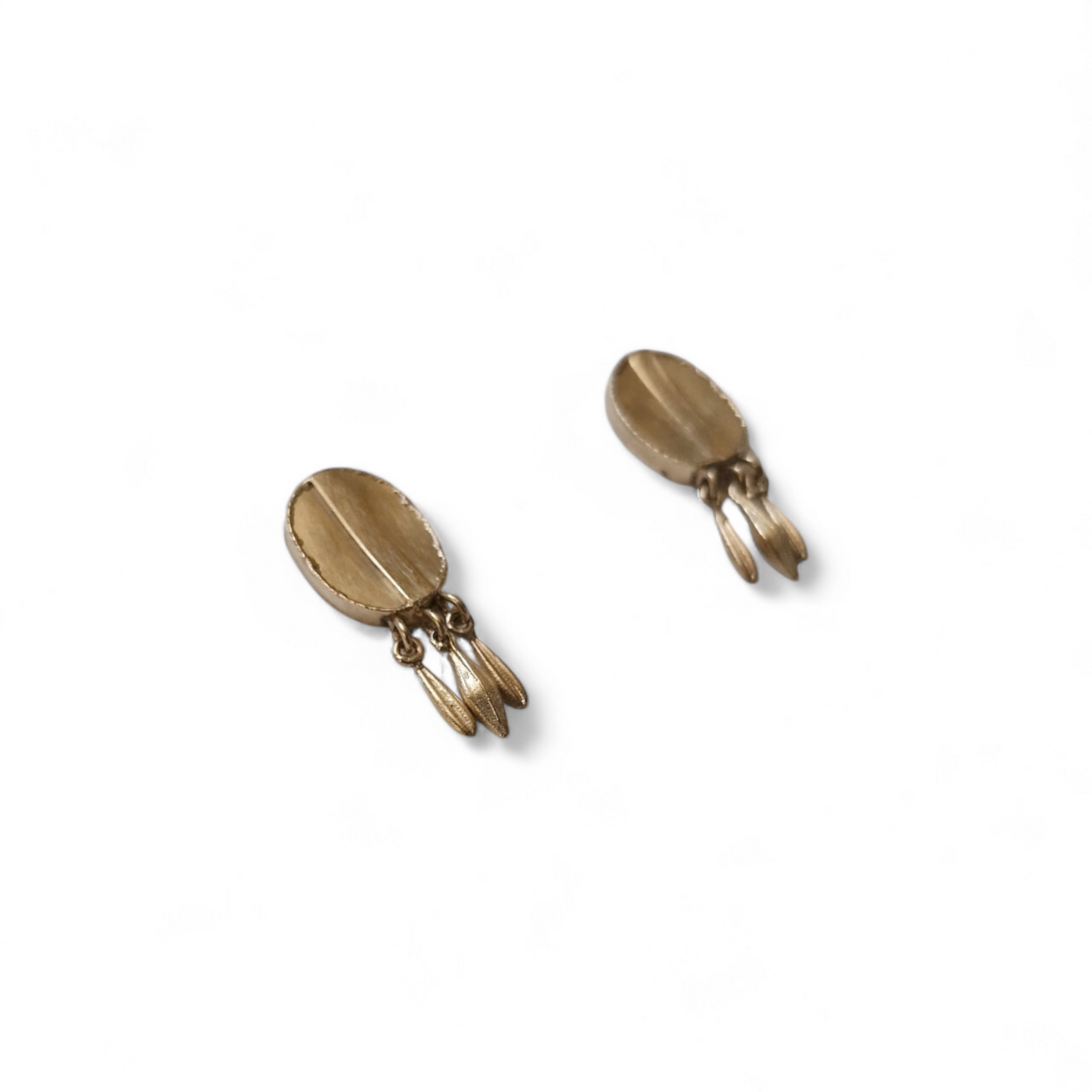 Seed pod earrings