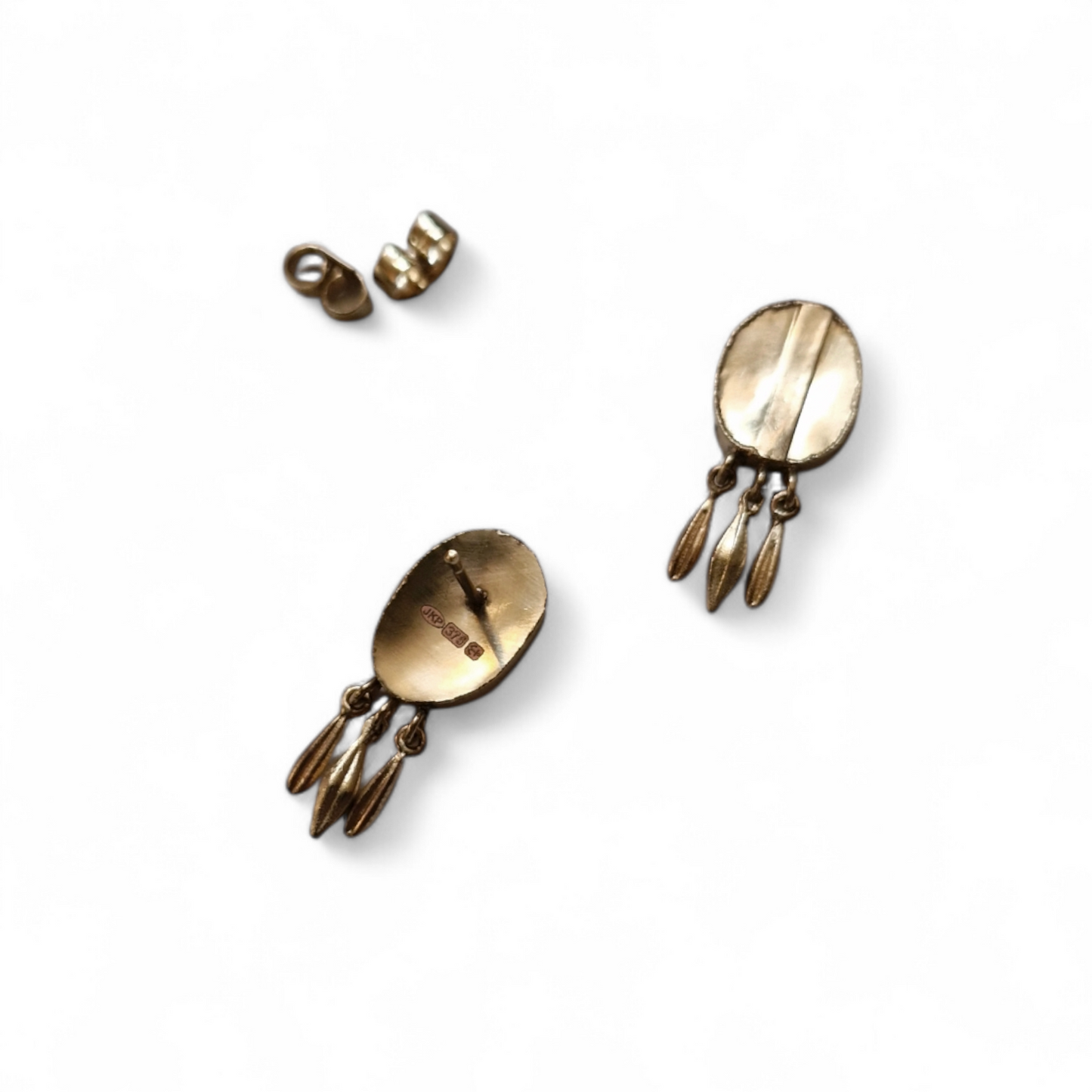Seed pod earrings
