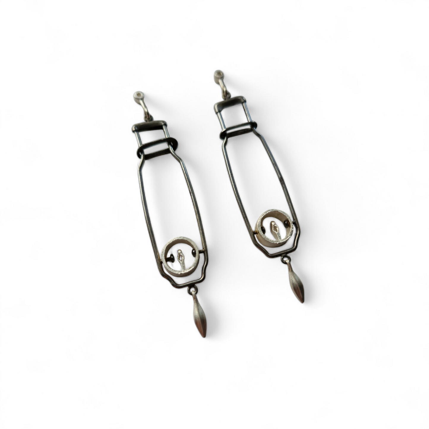 Dinkie seed earrings - round
