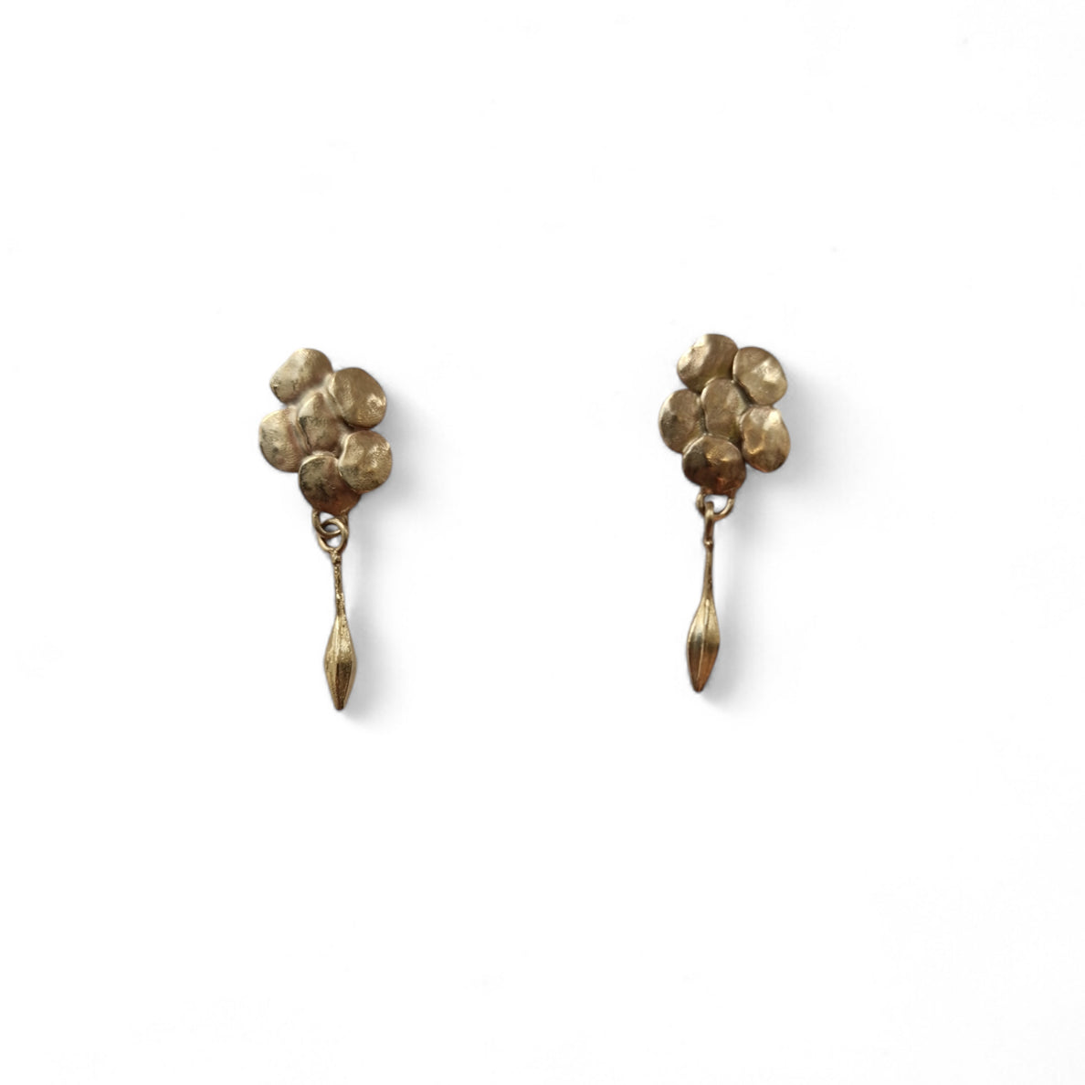 Honesty drop earrrings