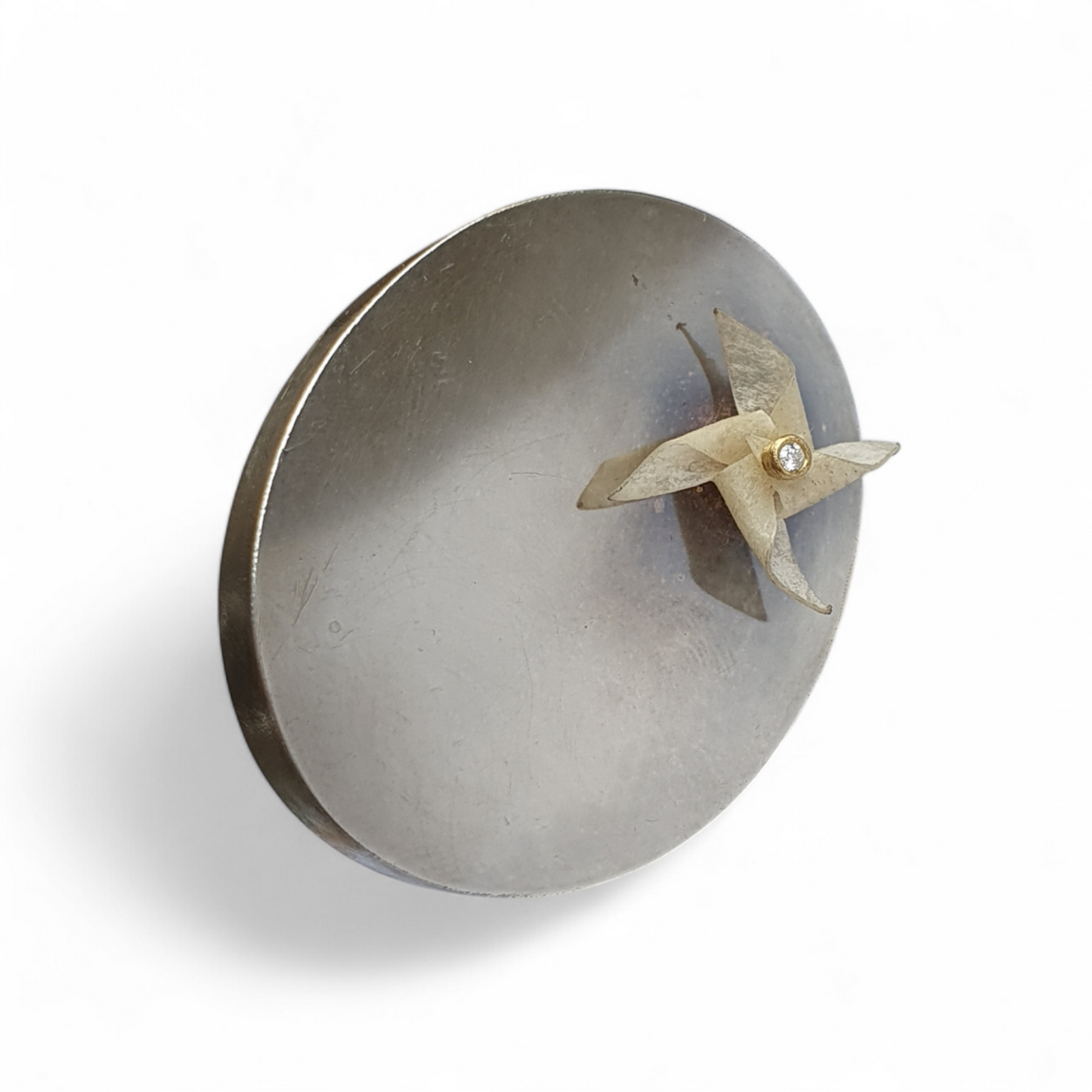 Windmill brooch