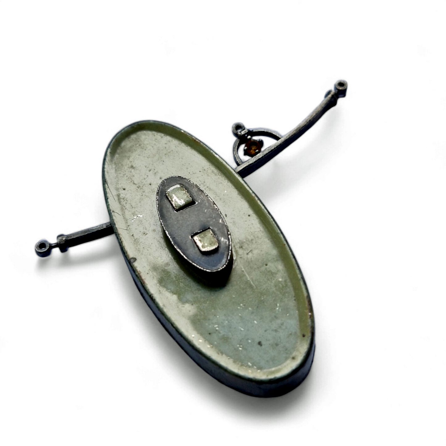 Offset brooch