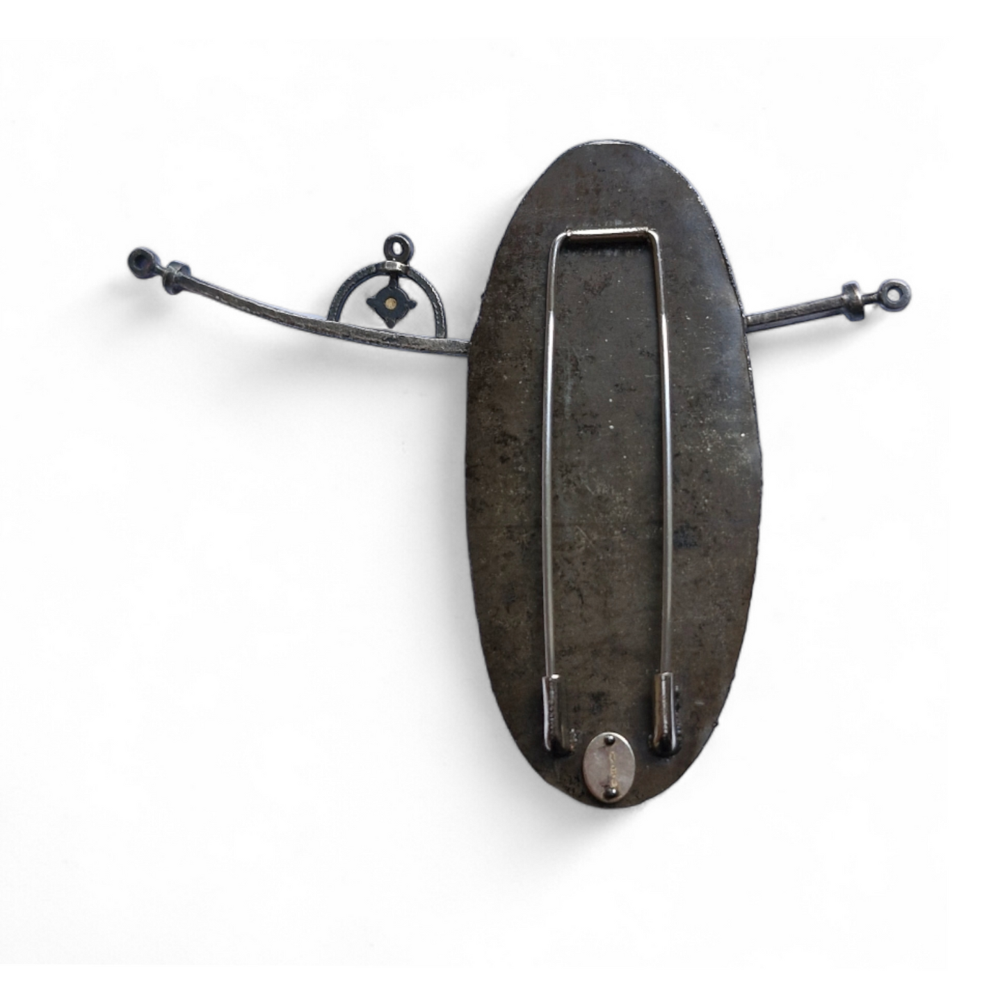 Offset brooch