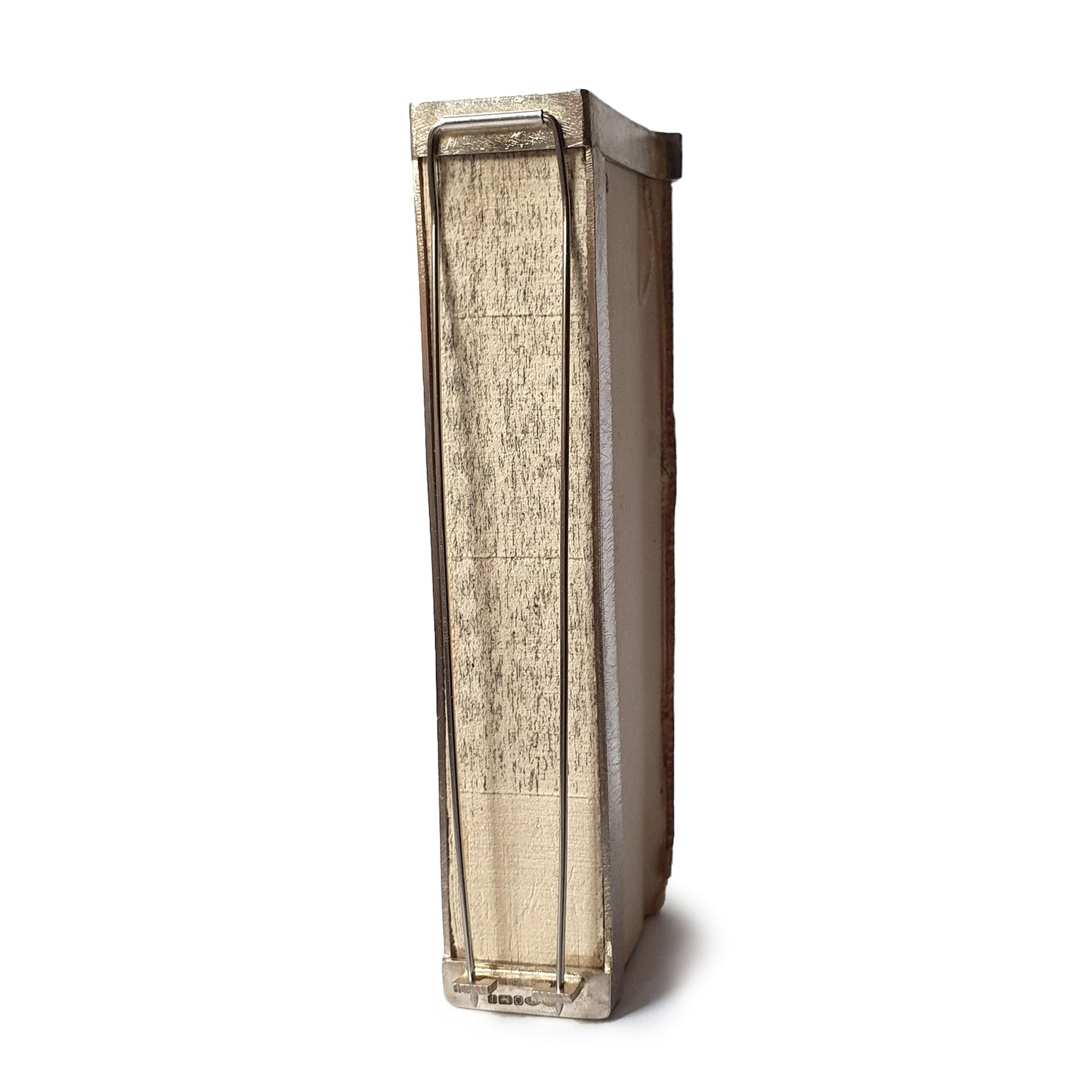 Book spine brooch - tall