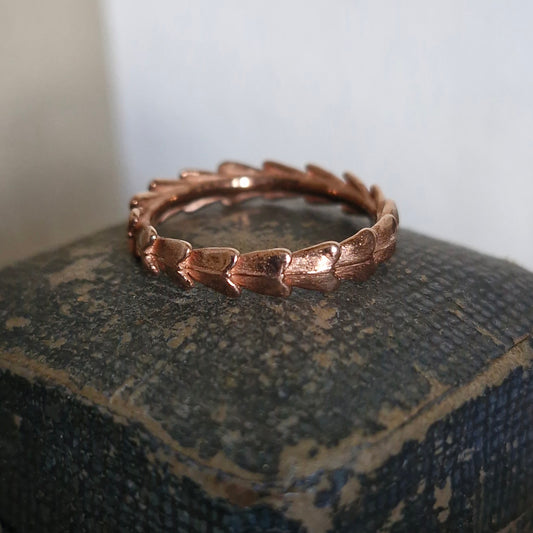 Shepherds purse seed top ring
